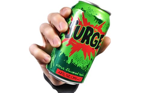 Coca-Cola Brings Back Surge Soda from the 1990s