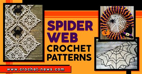 20 Crochet Spider Web Patterns - Crochet News