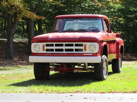 Restored 1968 W100 Dodge Power Wagon | Dodge power wagon, Dodge pickup, Chrysler cars