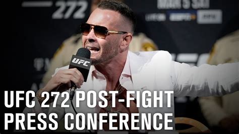 UFC 272: Post-Fight Press Conference - YouTube