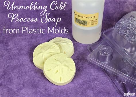 Making Scentz (aka Homemade Bath Products): Unmolding Cold Process Soap from Plastic Molds