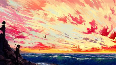 Anime Artwork Landscape 4k Wallpapers - Wallpaper Cave