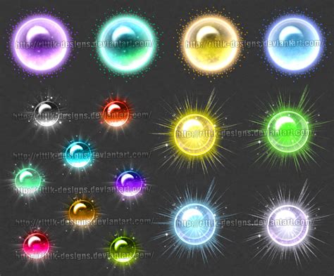 Magic Orbs 1 (downloadable stock) by Rittik-Designs on DeviantArt