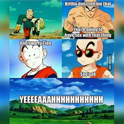 gokuvsnappa: Dragon Ball Krillin Meme : krillin meme | Tumblr - The perfect dragonball krillin ...