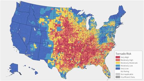 Tornado Risk Map