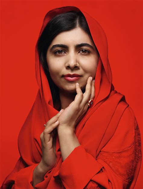 Malala Yousafzai in Vogue UK July 2021 by Nick Knight