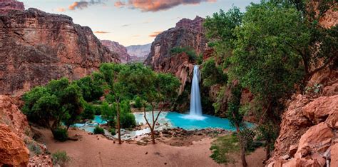 green rolling hills | Havasu falls, Desert oasis, Beautiful nature