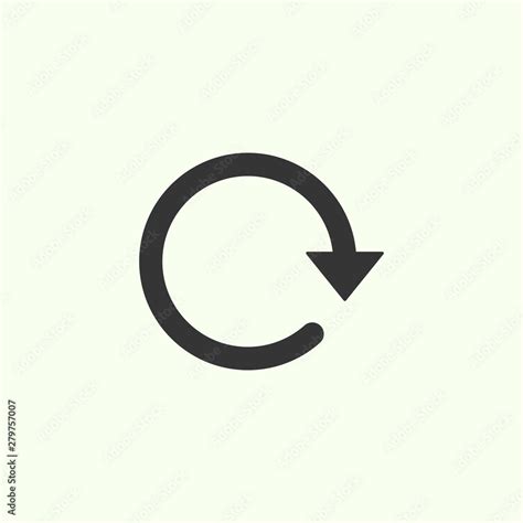 Reload icon. New trendy reload vector icon for web, logo, app, ui. Stock Vector | Adobe Stock