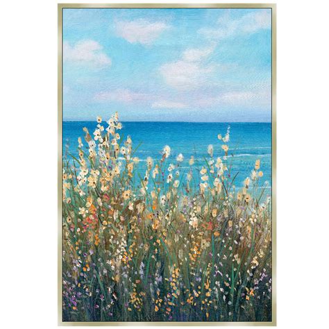 Coastal Points Canvas Art | Bella Coastal Decor