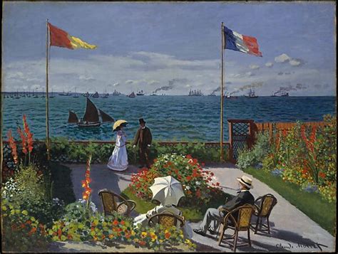 Claude Monet | Garden at Sainte-Adresse | The Met