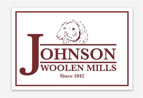 Johnson Woolen Mills Sticker