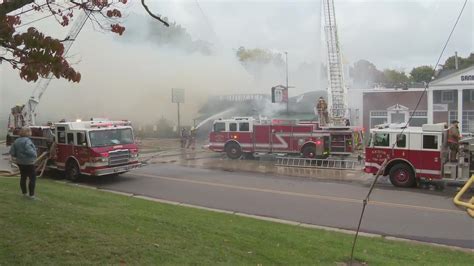 Akron Police close roads in Summit County following large fire | wkyc.com