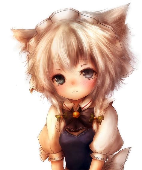 nekomimi :: Izayoi Sakuya (Sakuya, Sakuya Izayoi) :: Animal Ears (Anime) (Kemonomimidae, Девушки ...