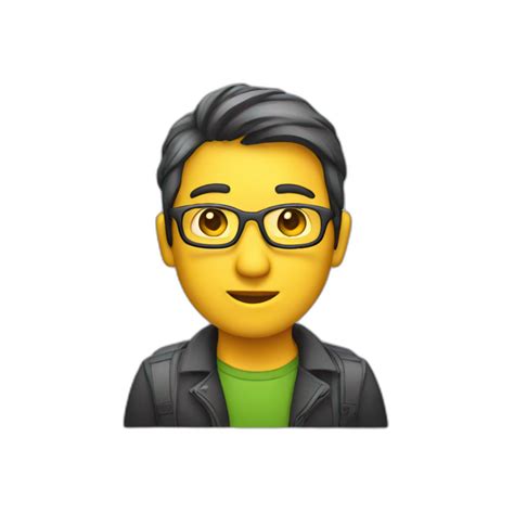 developer with laptop sticker | AI Emoji Generator