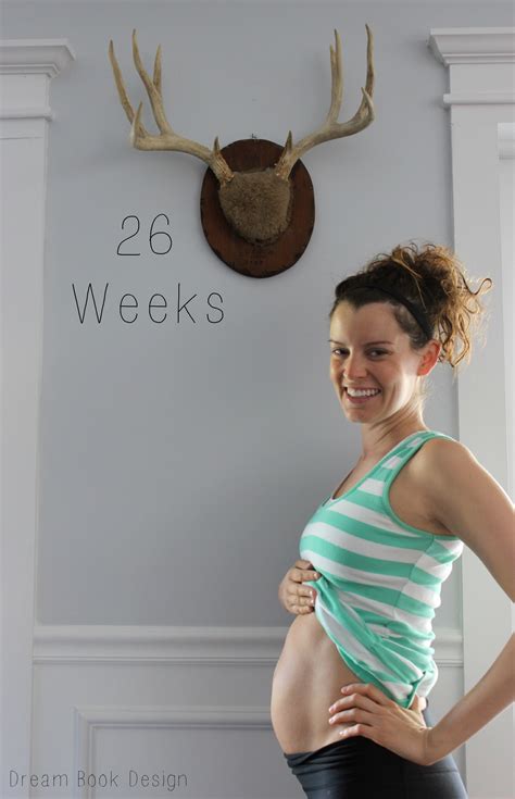 26 Weeks Pregnant - Dream Book Design