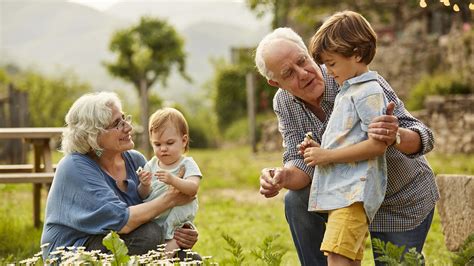 Grandparents With Grandchildren