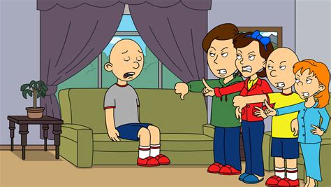 Classic Caillou getting grounded by MaryBethFan2023 on DeviantArt