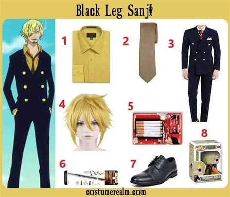 Sanji Costume | Costumes, One piece, One piece cosplay