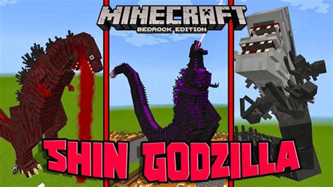 Shin Godzilla Addon (1.19) - MCPE/Bedrock Mod - 9Minecraft.Net