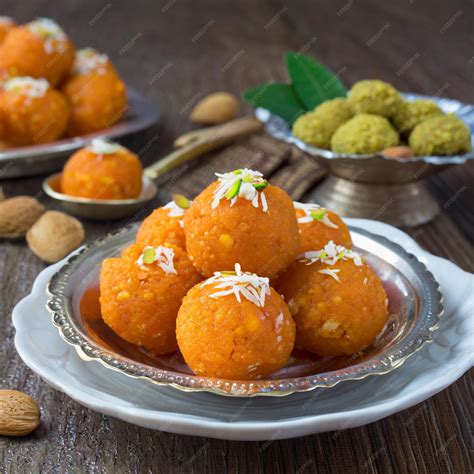 Premium AI Image | Motichoor laddu