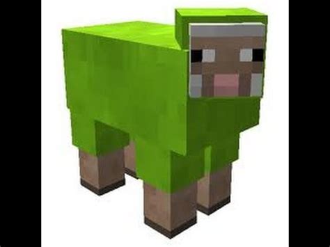 Rare Lime Sheep in Minecraft #9 - YouTube