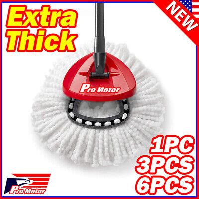 For O-Cedar Spin Mop Replacement Microfiber Mop Head Easy Clean Wring Refill | eBay