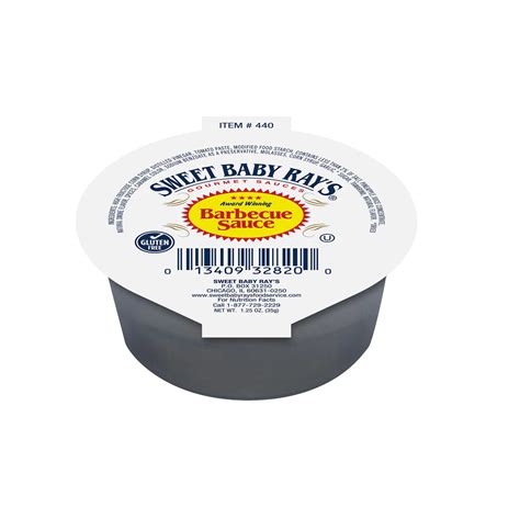 Sweet Baby Rays BBQ Sauce 2 oz (72 ct) - SauceAndToss