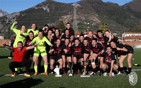 AC Milan Women Primavera lift Viareggio Cup for first time after win on ...