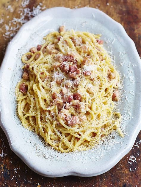 Italian carbonara | Jamie Oliver pasta & risotto recipes | Recipe in ...