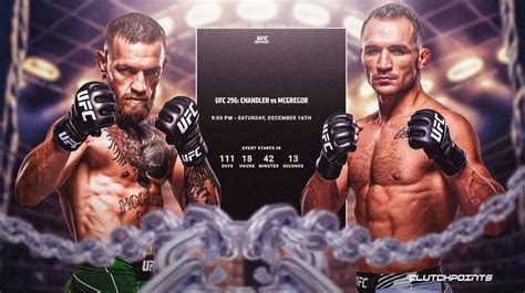 RUMOR: Conor McGregor vs. Michael Chandler confirmed for UFC 296 by ...