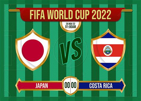 Japan Vs Costa Rica Template Download on Pngtree