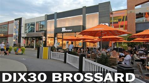 Trendy Shopping Mall DIX30 in Brossard, Quebec (South Shore of Montreal ...