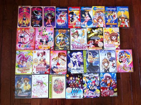 Anime DVDs by prettycure97 on DeviantArt