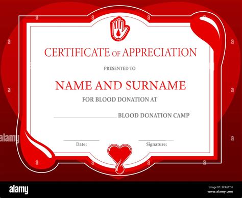 Certificate Of Donation Template