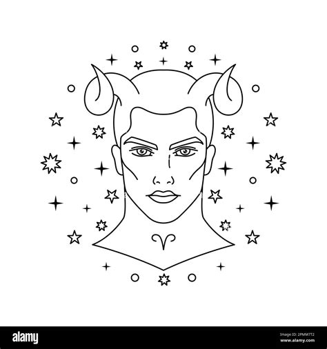 Aries zodiac sign Stock Vector Image & Art - Alamy