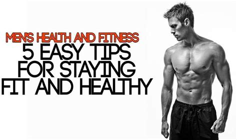 Top Fitness Tips for Men | Fitness Tips for All Men To Stay Fit and Healthy