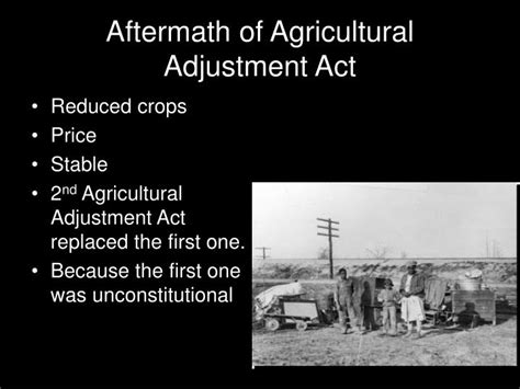 PPT - Agricultural Adjustment Act and Huey Long PowerPoint Presentation ...