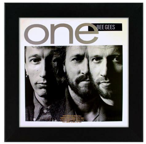 Bee Gees One 1989 Album Cover Poster Giclée Artwork Music Band Group 8 x 8'' | eBay