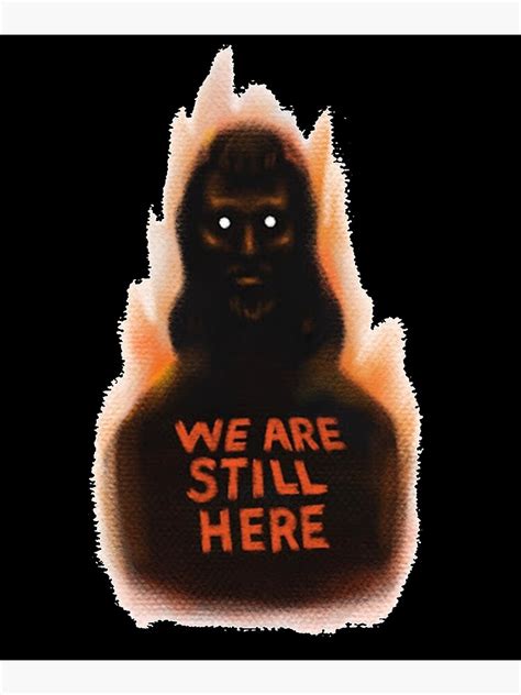 "We Are Still Here Horror Movie" Poster for Sale by andradeka17 | Redbubble