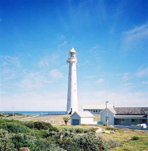 Slangkop Lighthouse Kommetjie. The tallest cast iron tower on the South ...