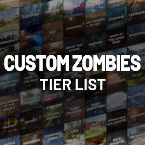 Create a Black Ops 3 Custom Zombies Maps Tier List - TierMaker