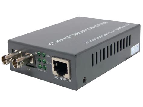 Gigabit Ethernet Fiber Media Converter ST Singlemode 20km-in Fiber Optic Equipments from ...