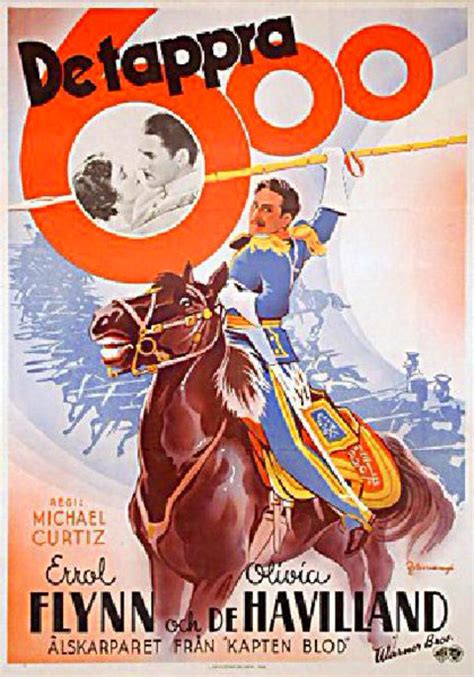 The Charge of the Light Brigade 1936 Swedish B1 Poster - Posteritati Movie Poster Gallery