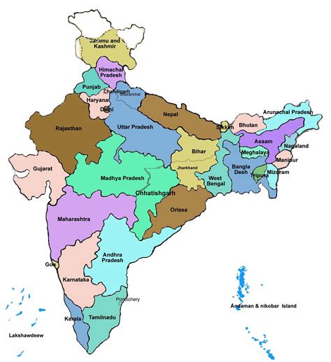 भारत के मानचित्र पर आप को क्या नजर आता है? | India map, Map, India ...