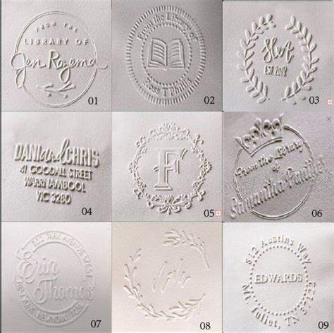 Custom Logo Embossing Stamp - Cale-has-Wolf