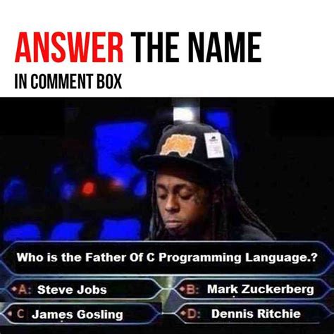 Who is the father of C Programming Language? aprogrammerlife.com