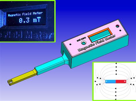 Magnetic Field Meter range +- 200mT (milliTesla) | Arduino Project Hub