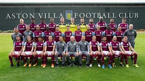 Aston Villa squad 2017 | Aston villa, Aston villa players, Aston villa team
