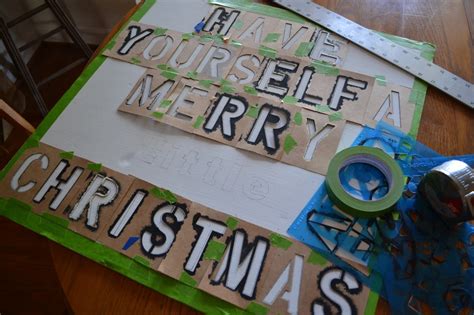 Thrift My House: DIY Merry Christmas Sign