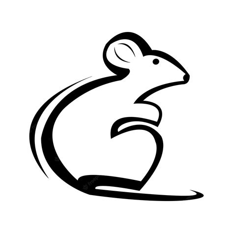 Premium Vector | Mouse icon logo vector design template